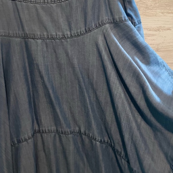 SALE&Discounted shipping!! HD in Paris Denim asymmetrical knee length skirt - Picture 3 of 16
